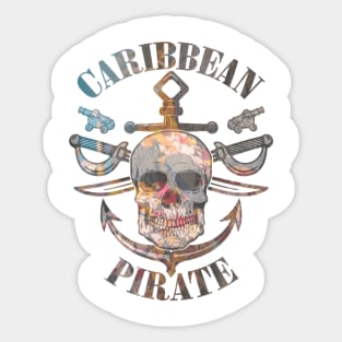 Caribbean pirates Sticker